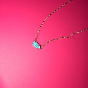 Kendra Scott Blue and Silver Necklace!